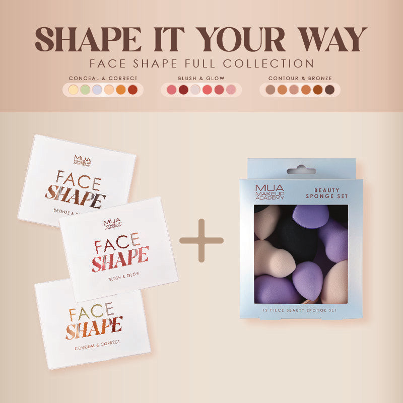 SHAPE IT YOUR WAY - FACE SHAPE - FULL COLLECTION!