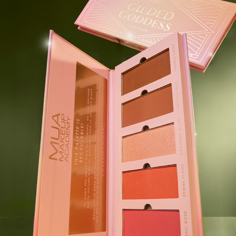 MUA GILDED GODDESS FACE PALETTE
