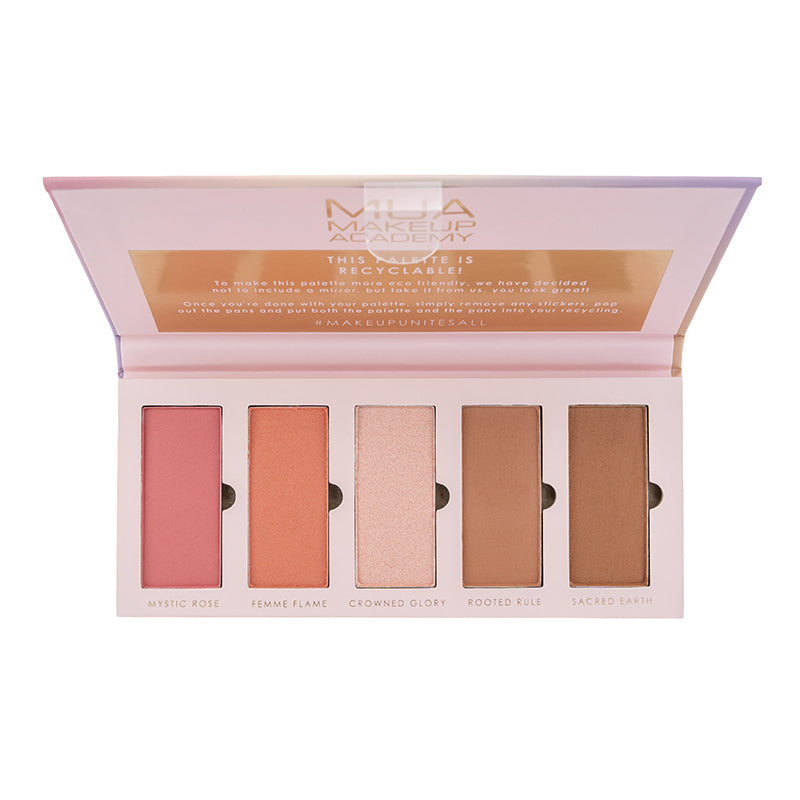 a box of makeup products