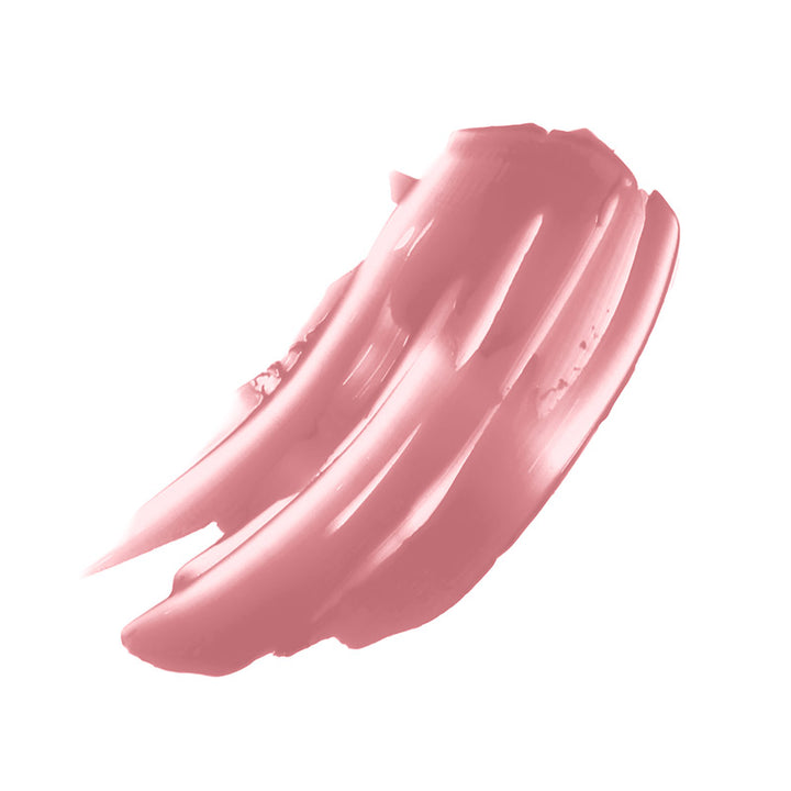 a smear of pink liquid