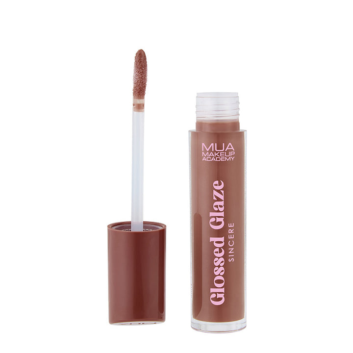 a lip gloss with a brush