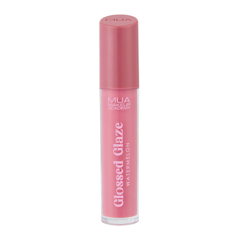 a pink lip gloss with a cap