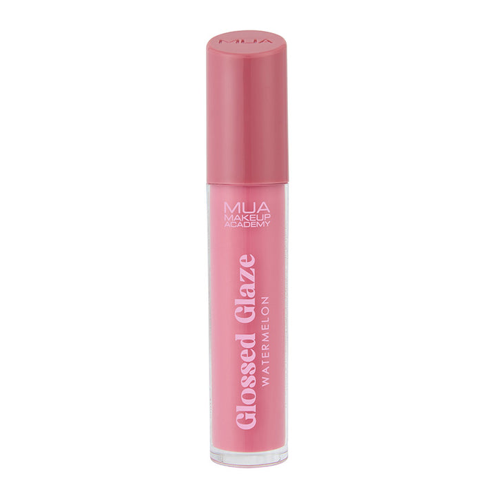 a pink lip gloss with a cap