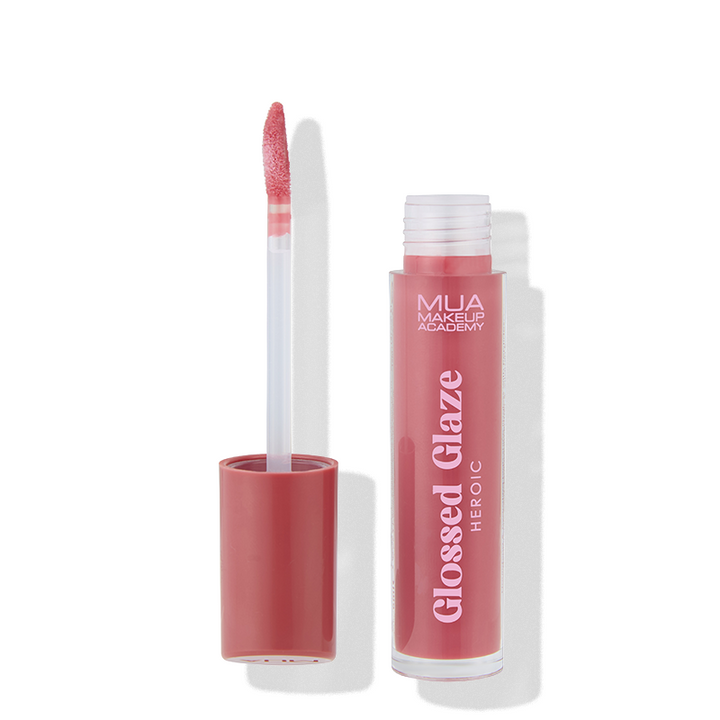 a lip gloss with a brush