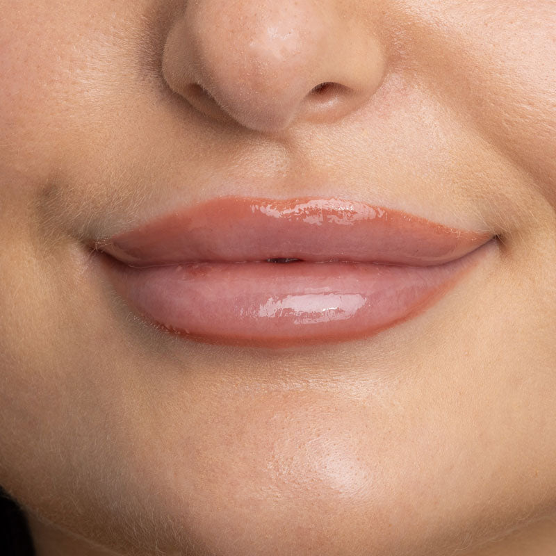 close up of a woman's lips
