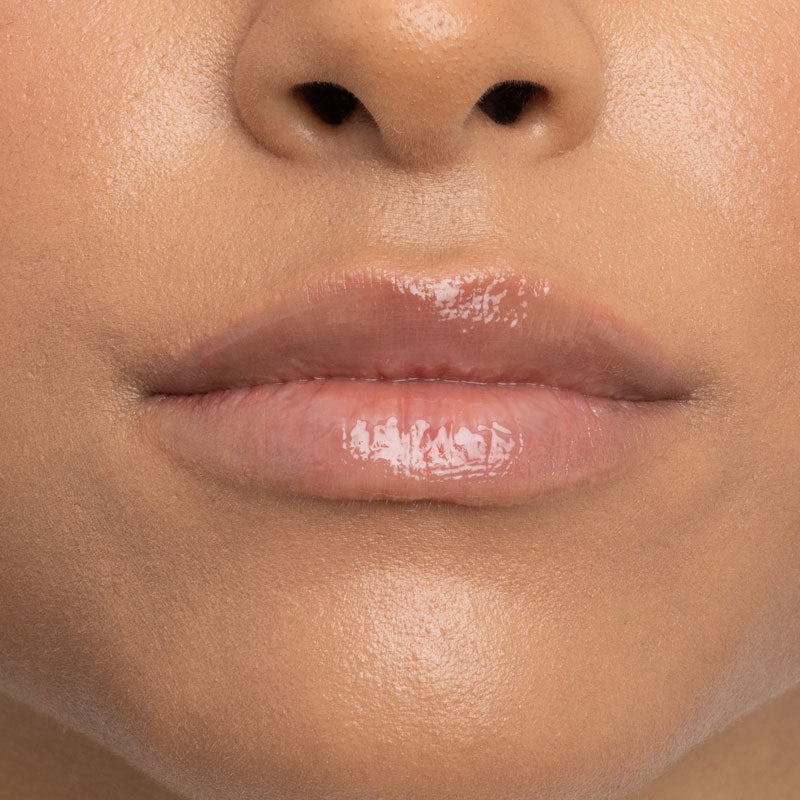 close up of a woman's lips