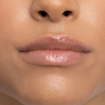 close up of a woman's lips