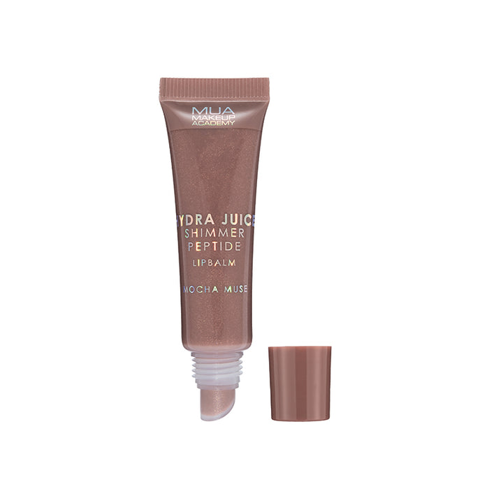 a brown tube of lip balm