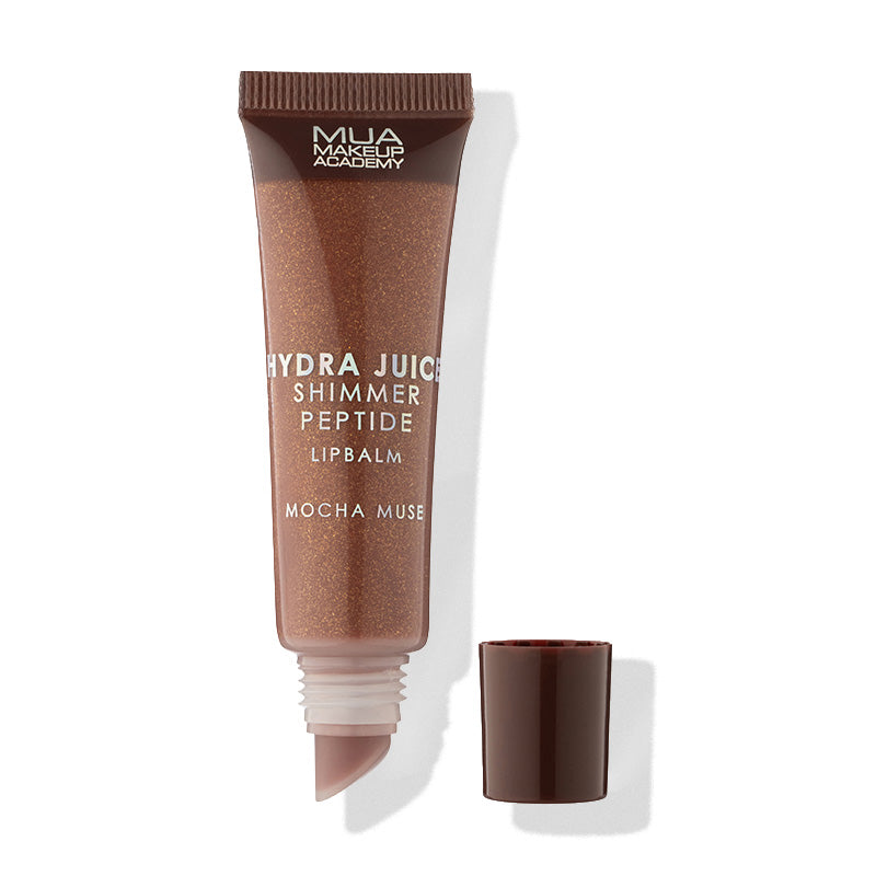 a brown tube of lip balm