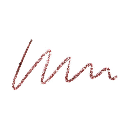 a line of red lipstick