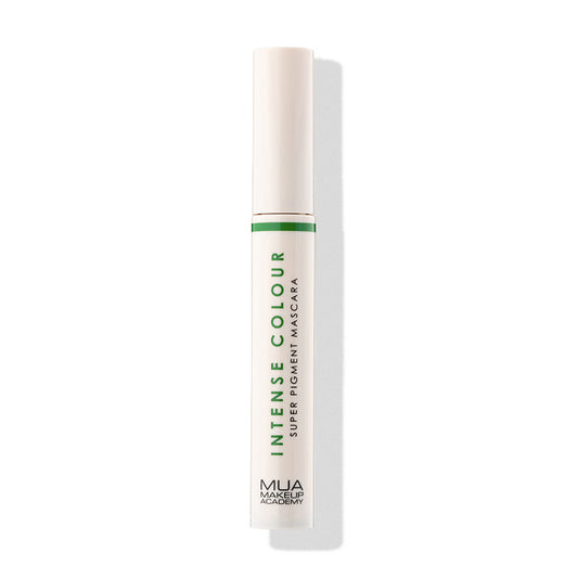 a white tube with green text
