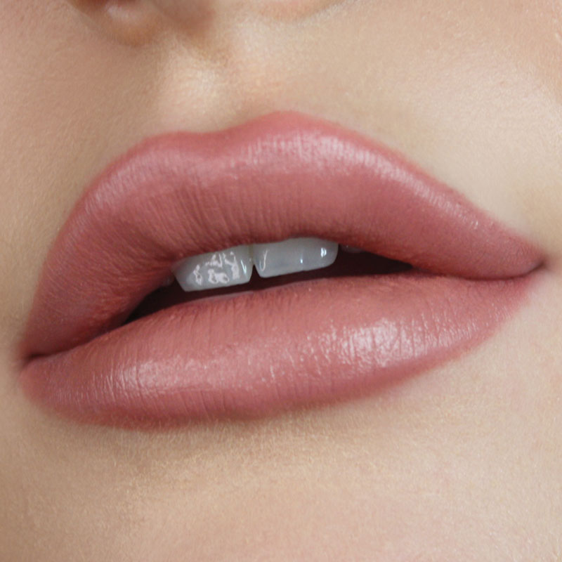 a close up of a woman's lips