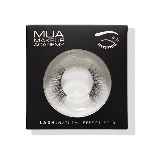 a black box with fake eyelashes
