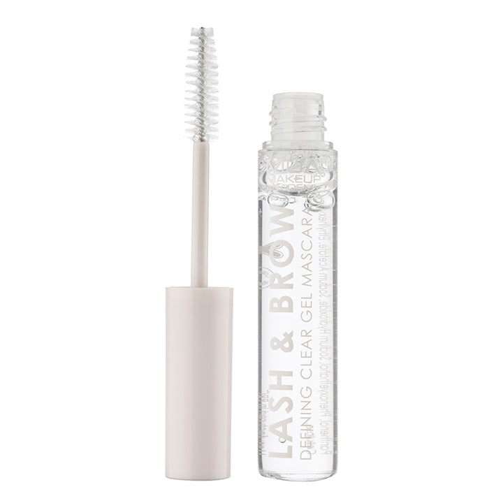 a clear tube with a white tube and a white tube with a white brush