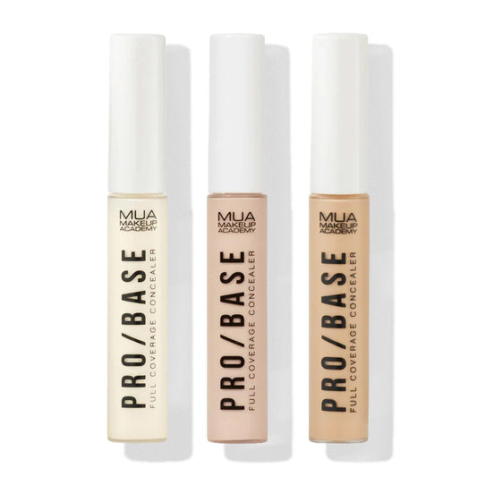a group of makeup products