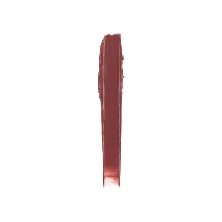 a close up of a red lipstick