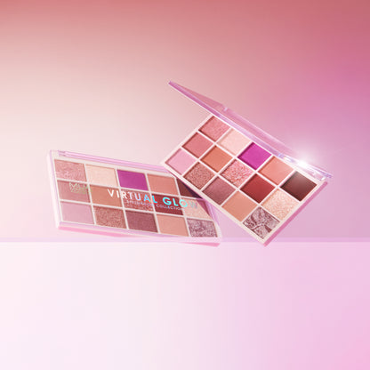 a close up of a box of makeup