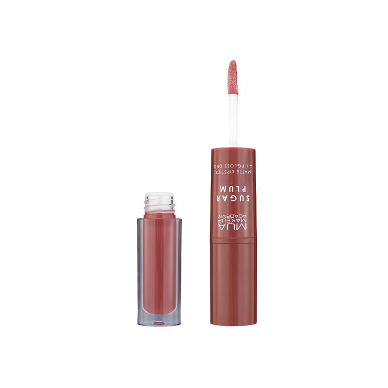 a lip gloss with a brush