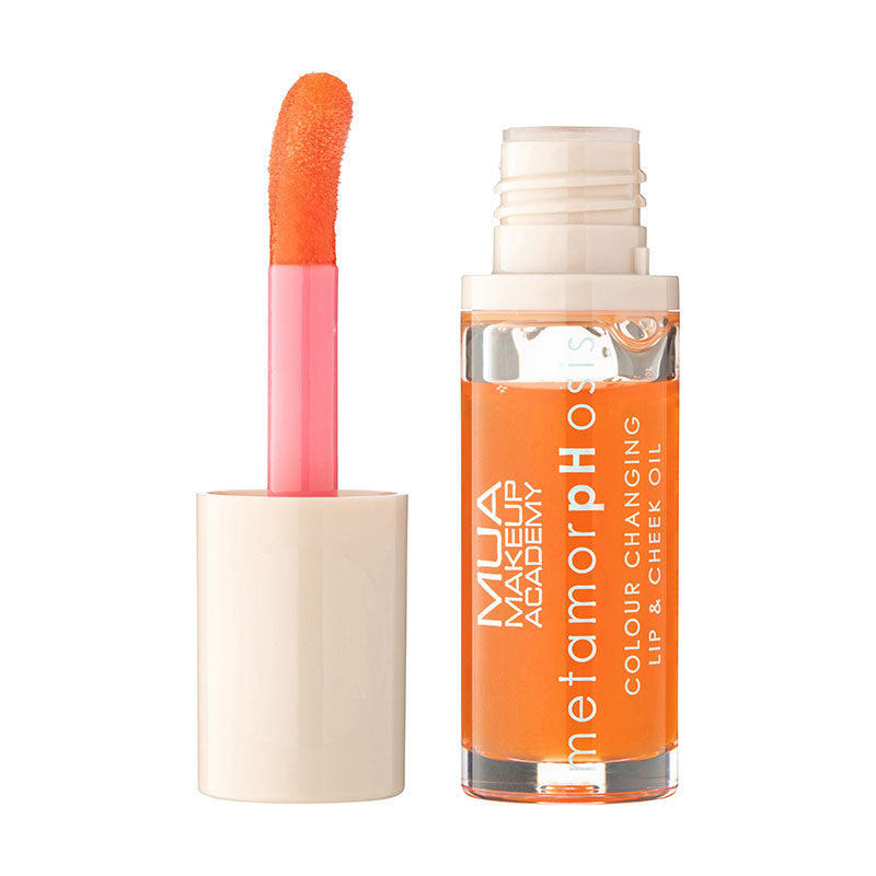MUA Metamorphosis Colour Changing Lip & Cheek Oil - Oh Peachy