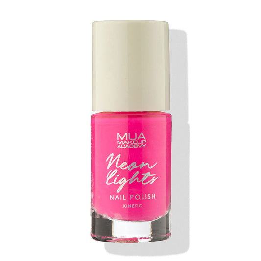 a pink nail polish bottle