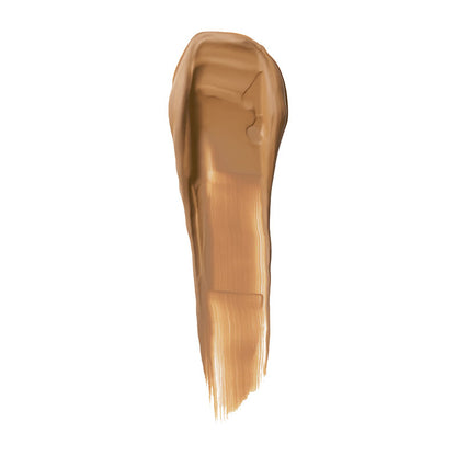 a smear of liquid foundation