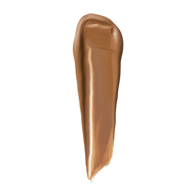 a smear of liquid foundation