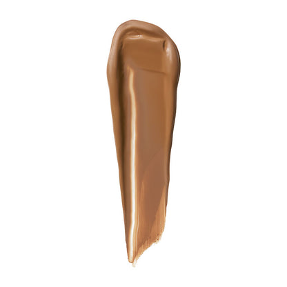 a smear of liquid foundation