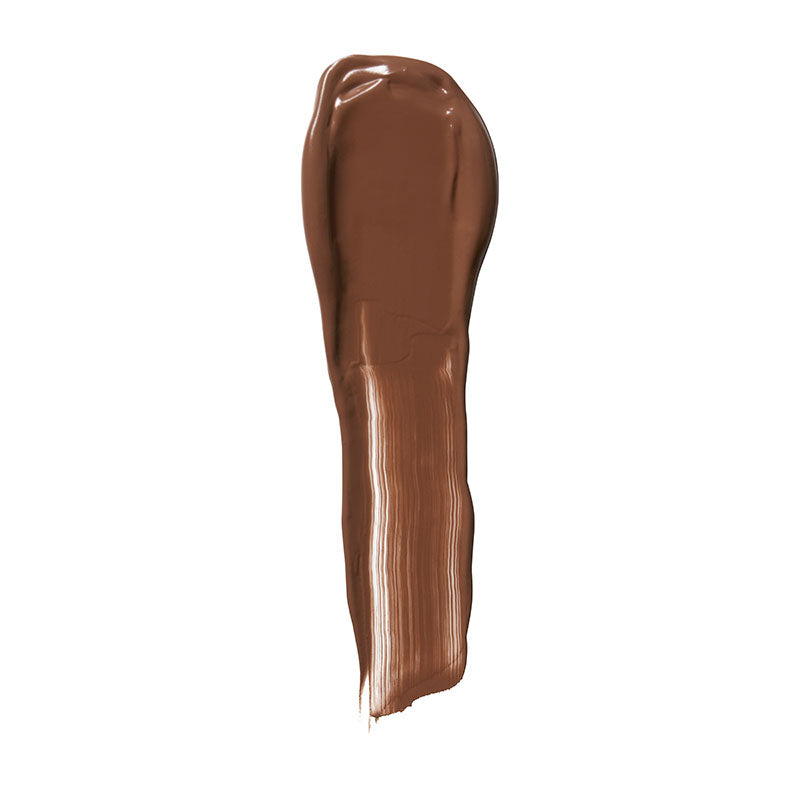 a smear of liquid foundation