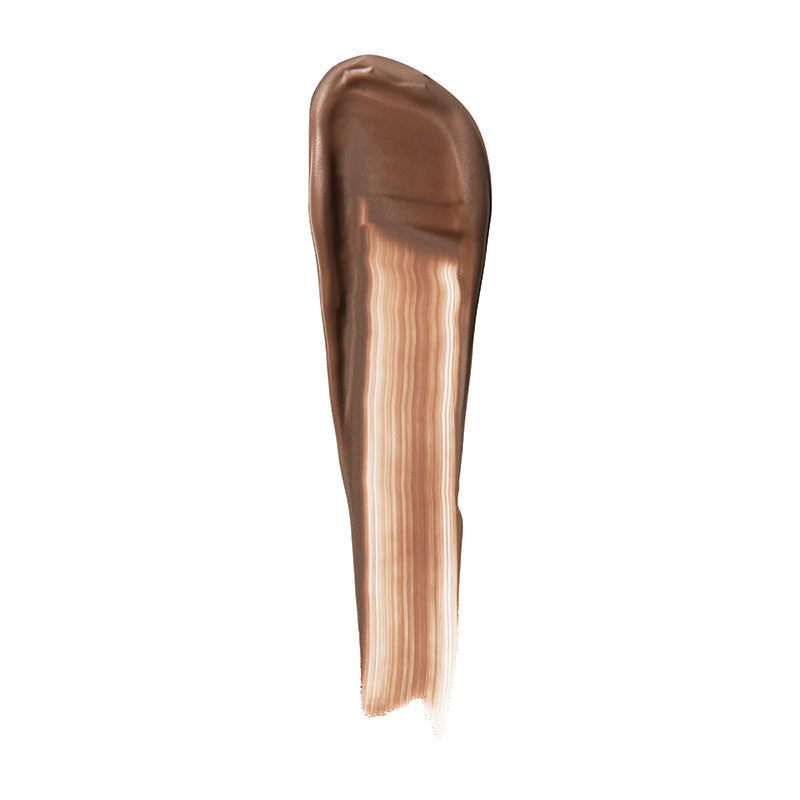 a smear of liquid foundation