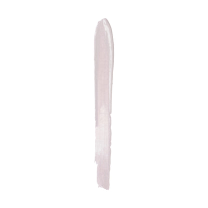 a white paint stroke on a white background