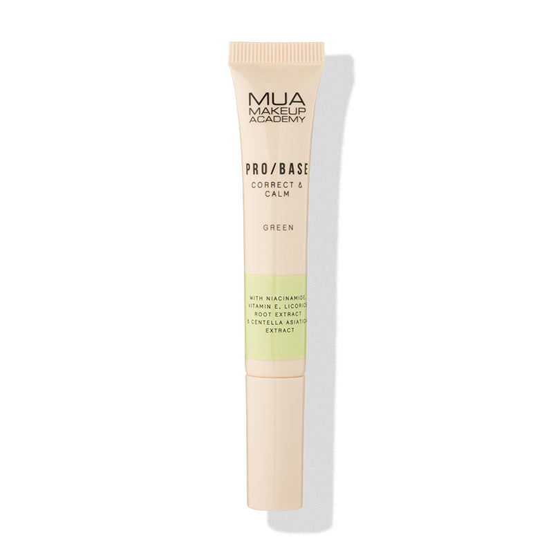 a cream tube with a green label