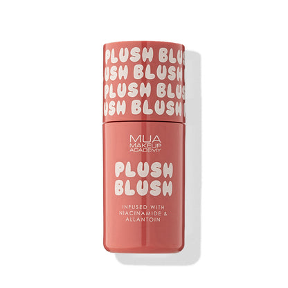 a pink container with white text