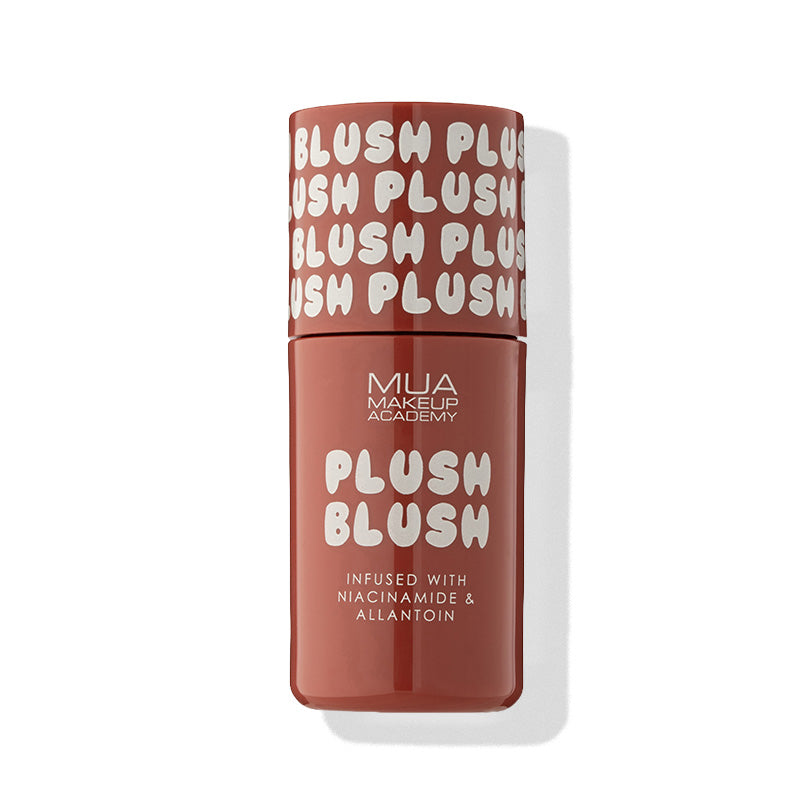 a brown container with white text