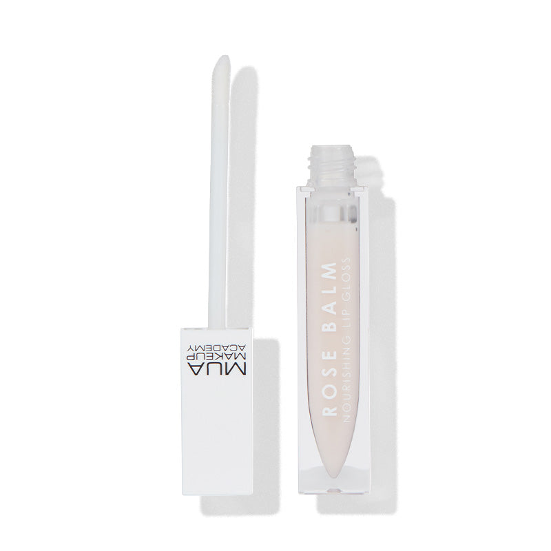 a white lip gloss and a white tube