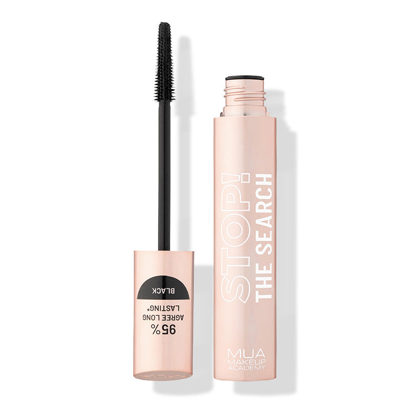 a tube of mascara with a black brush