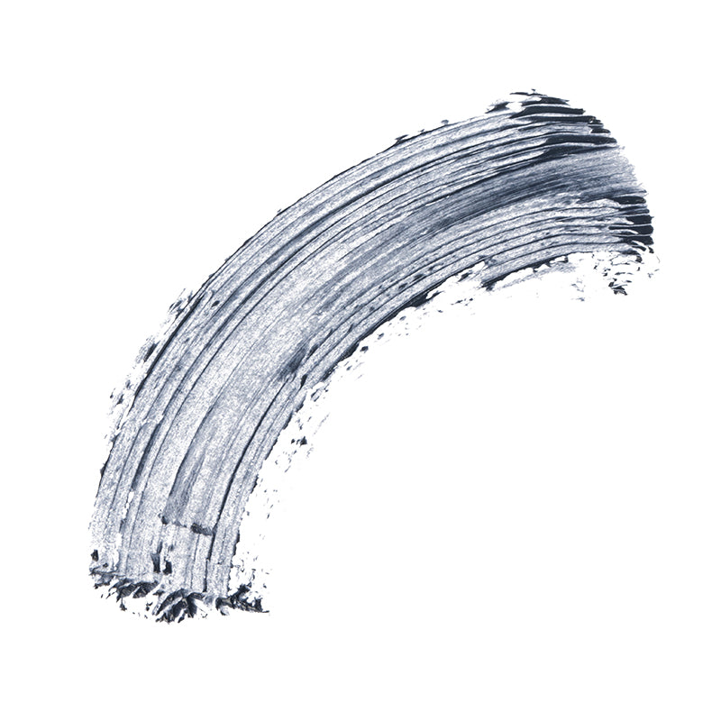 a black brush stroke on a white background