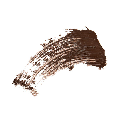 a brown smear of paint