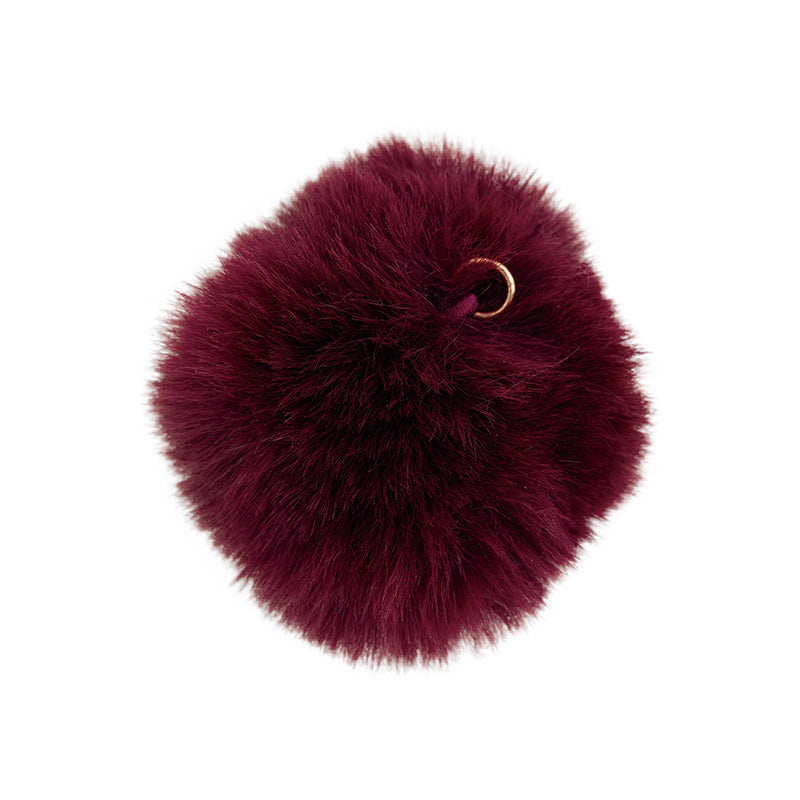 a close up of a furry ball