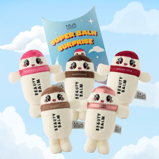 a group of plush toys