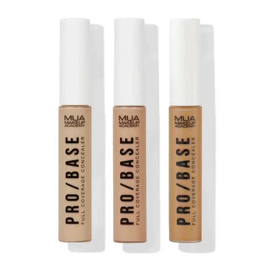 a group of makeup products