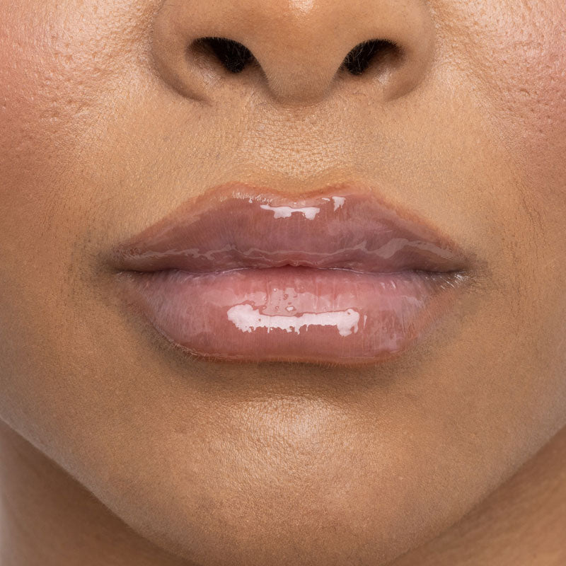 close up of a woman's lips
