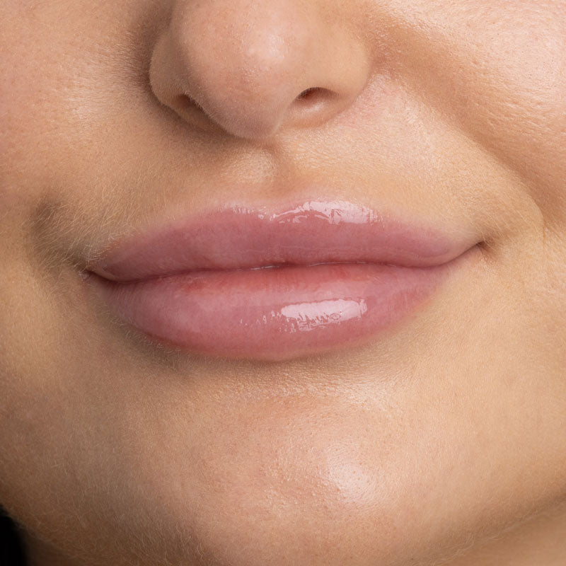 close up of a woman's lips