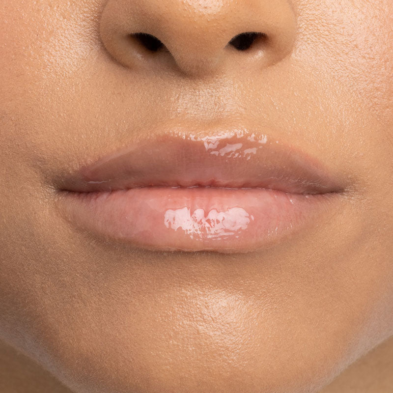 close up of a woman's lips
