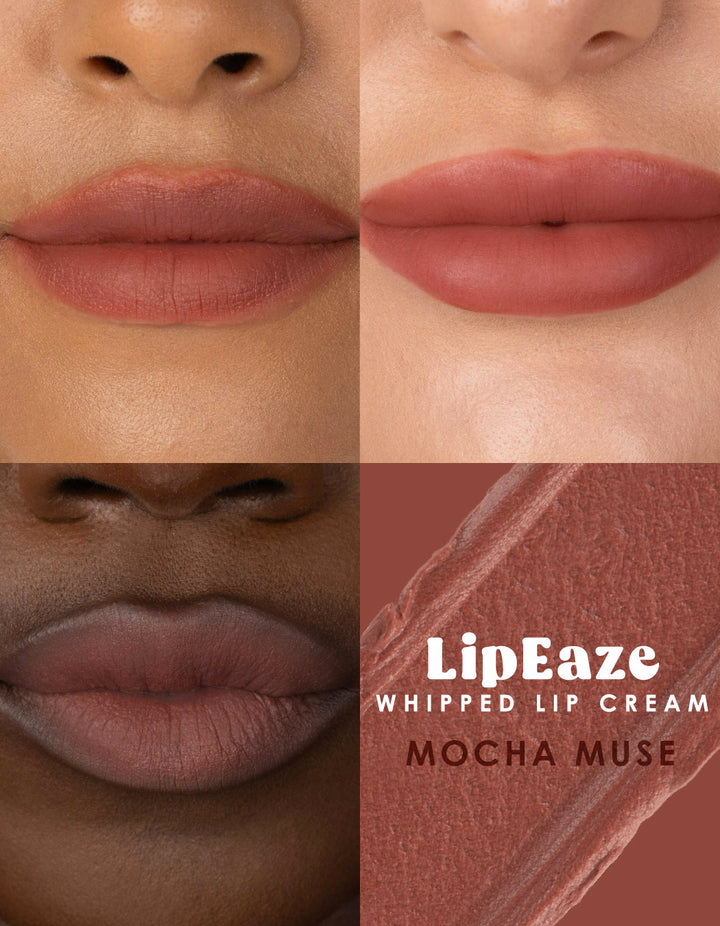 close up of different lips