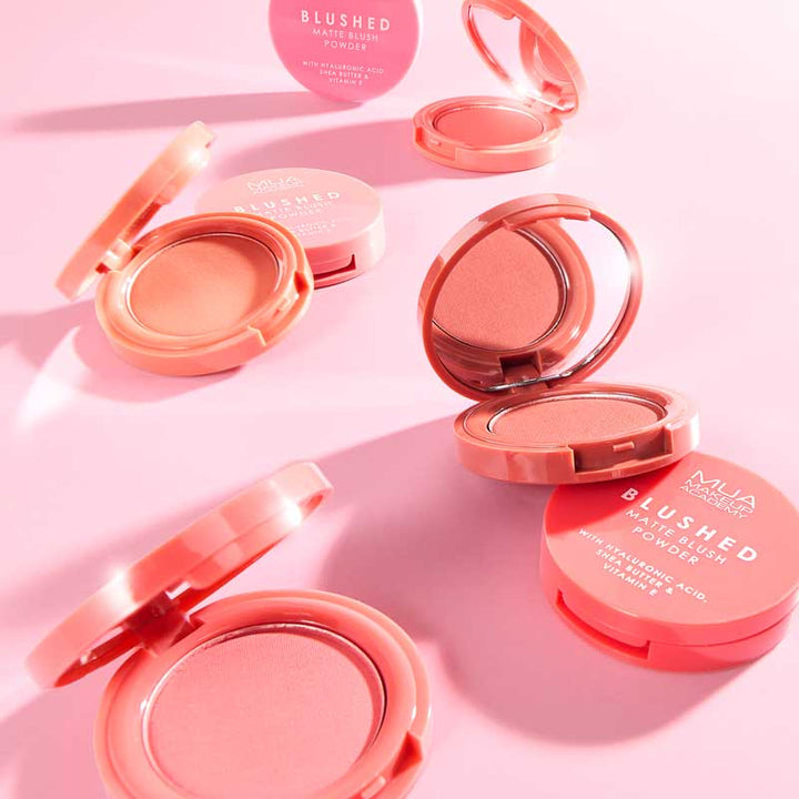 MUA Makeup Academy Blushed Mate Blush Powder 