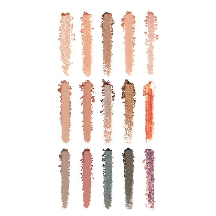 MUA 15 Shade Eyeshadow Palette Glamour Touch