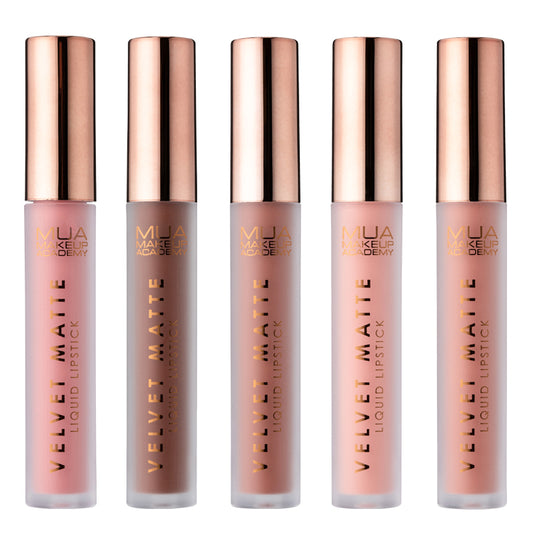 a group of liquid lipsticks