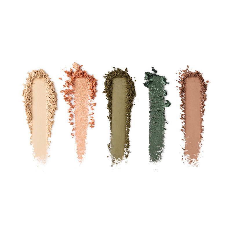 a group of different shades of makeup