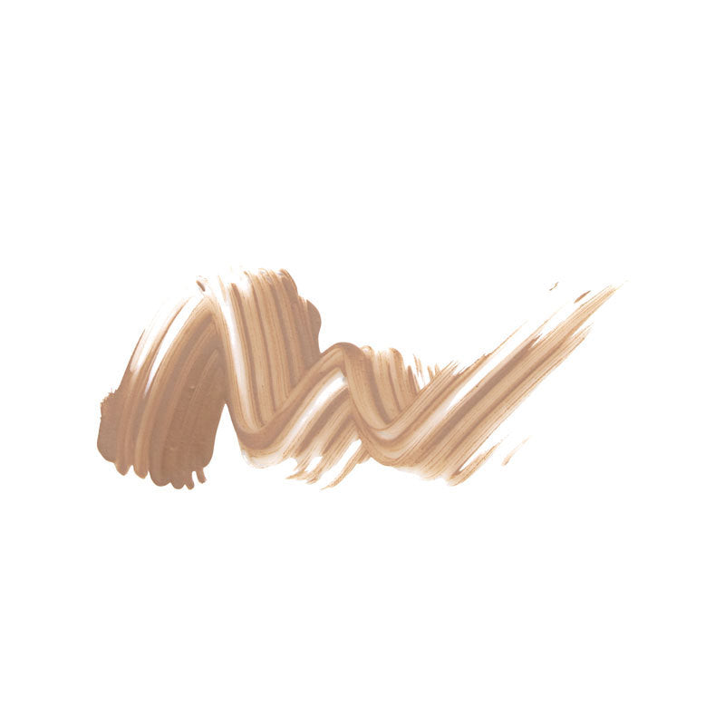 a close up of a smear of liquid foundation