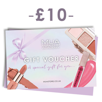 MUA Makeup Academy Gift Voucher - £10